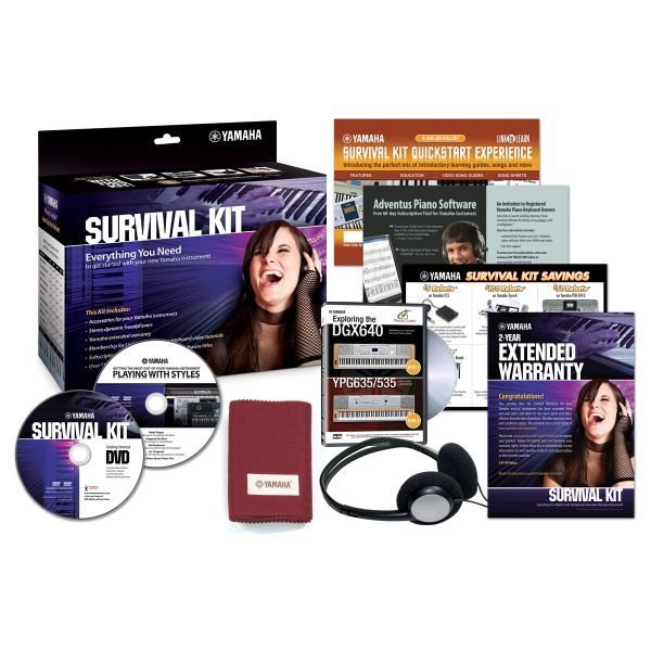 Yamaha SK88B Keyboard Survival Kit for YPG535, YPG635, DGX640
