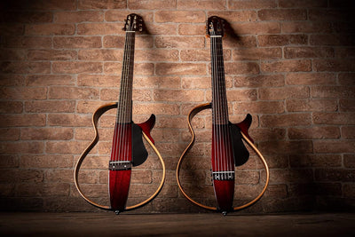 Yamaha SLG200N Nylon String Silent Guitar - Trans Black