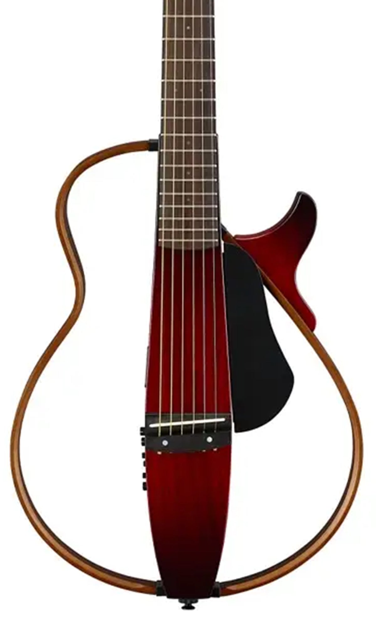 Yamaha SLG200S Steel String Silent Guitar - Crimson Red Burst