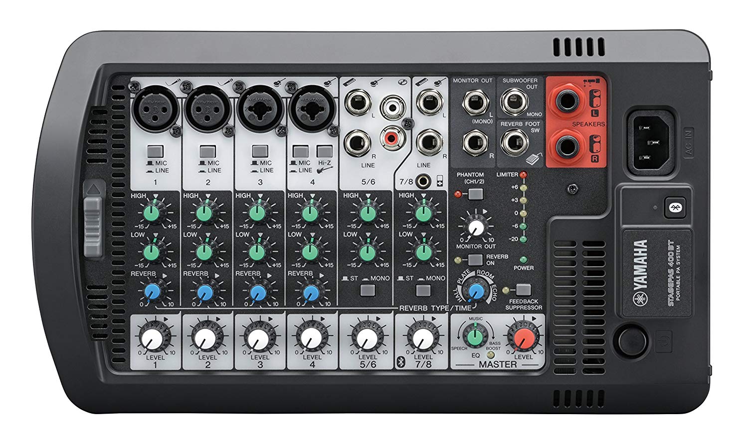 Yamaha STAGEPAS 400BT Portable PA System