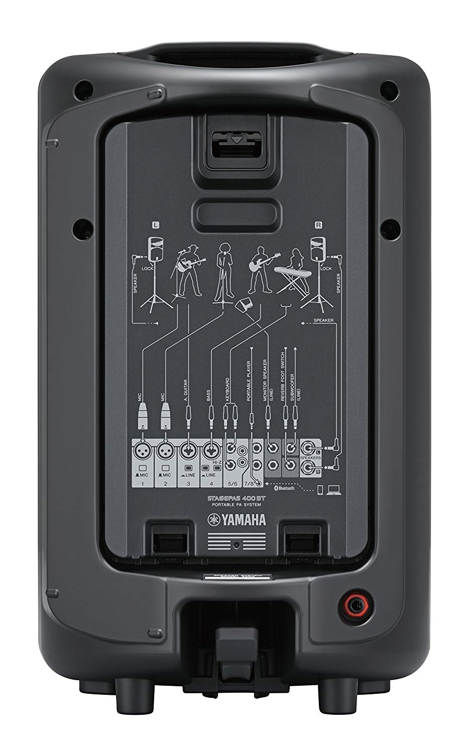 Yamaha STAGEPAS 400BT Portable PA System