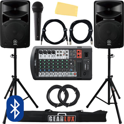 Yamaha STAGEPAS 600BT Portable PA System w/ Microphone