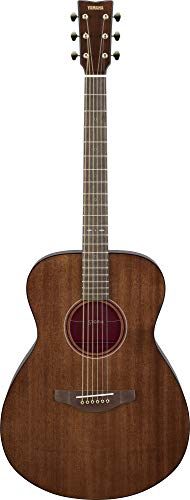 Yamaha Storia III Solid Mahogany Top Concert Acoustic Guitar - Chocolate Brown