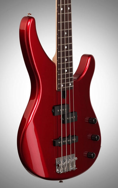 Yamaha TRBX174 4-String Electric Bass Guitar - Red Metallic