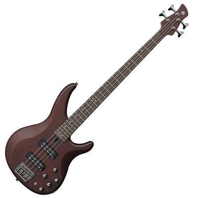 Yamaha TRBX504 4-String Premium Electric Bass Guitar - Translucent Brown