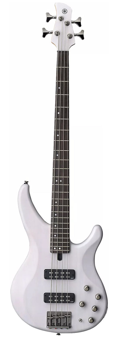 Yamaha TRBX504 4-String Premium Electric Bass Guitar - Transluscent White