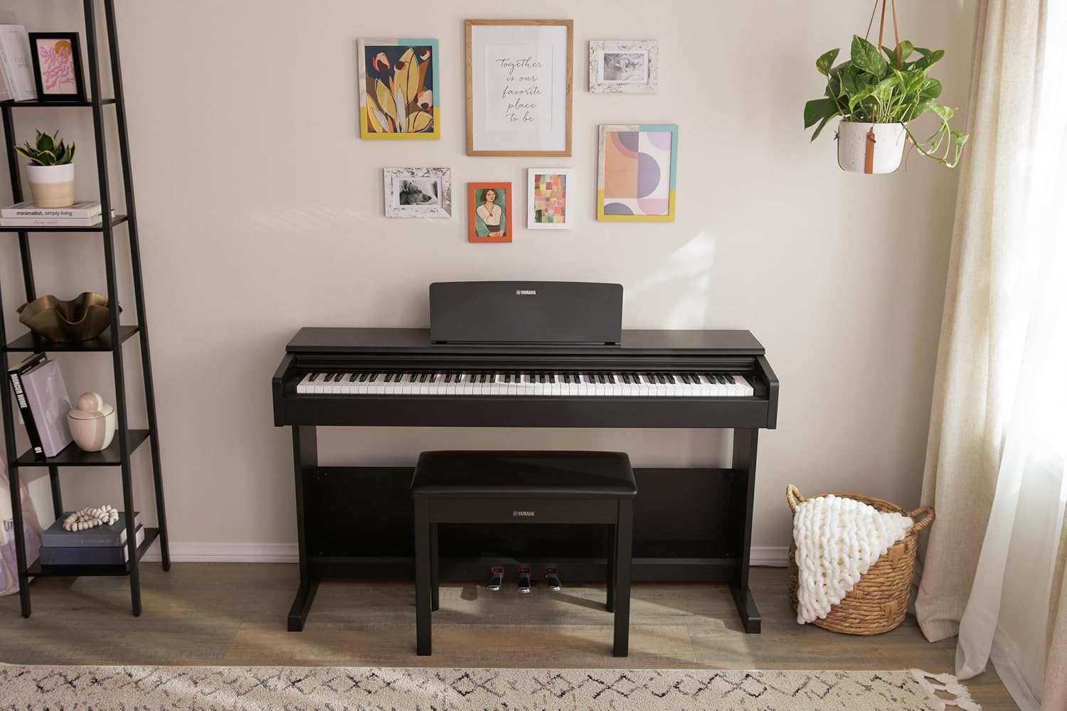 Yamaha YDP-105 Arius Digital Piano - Black Walnut