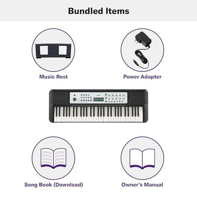 Yamaha YPT-280 61-Key Beginners Portable Keyboard