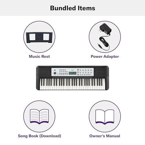 Yamaha YPT-280 61-Key Beginners Portable Keyboard