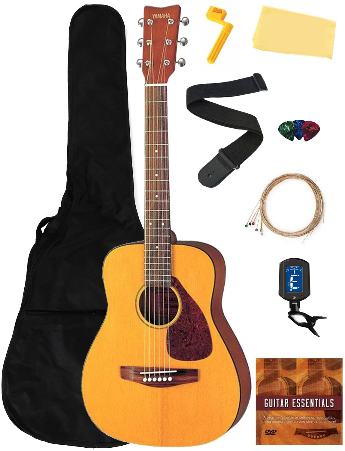 Yamaha JR1 Junior-Size 3/4-Size Acoustic Guitar w/ Gig Bag