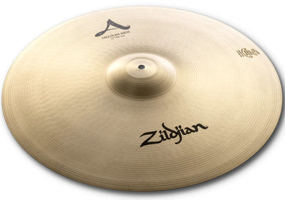 Zildjian A0036 22" A Medium Ride Cast Cymbal w/ Drumsticks