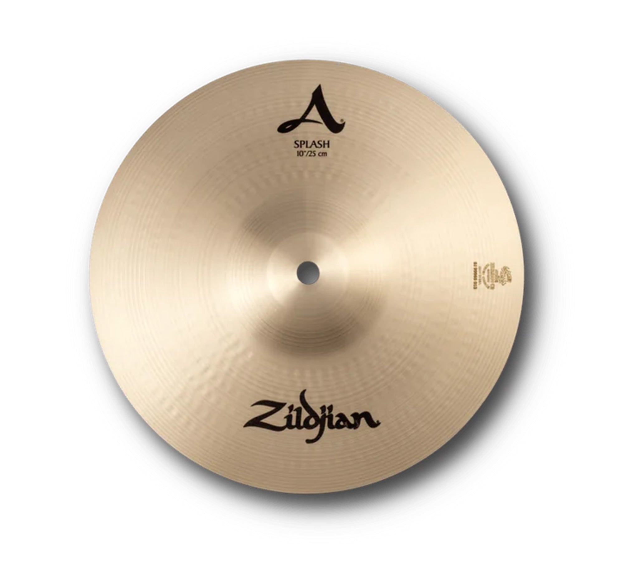 Zildjian A0211 10" A Splash Cast Cymbal w/ Felts