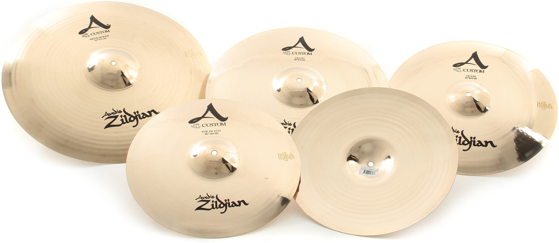 Zildjian A20579-11 A Custom Cymbal Pack