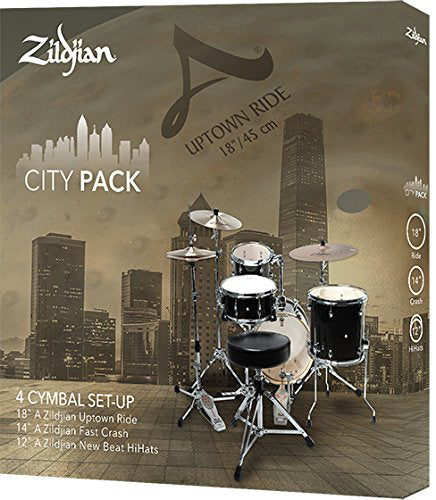 Zildjian ACITYP248 A City Cymbal Pack w/ Cymbal Bag