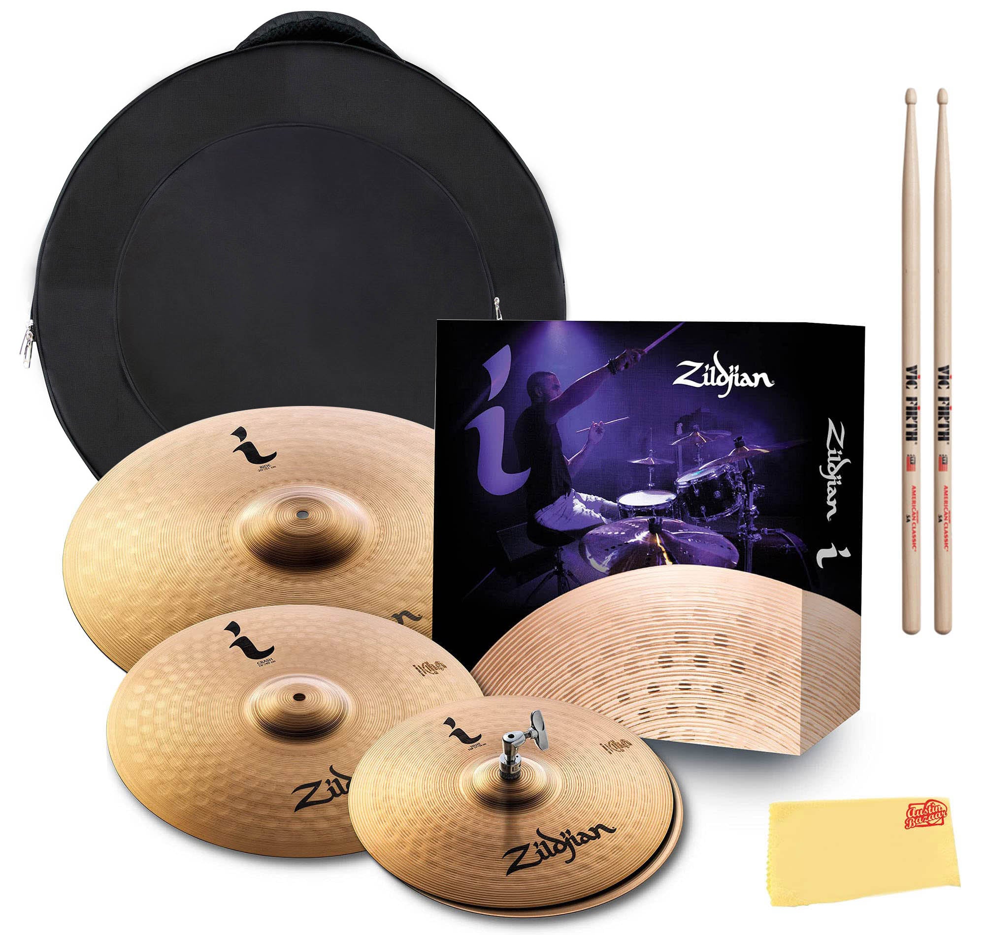 Zildjian ILHSTD I Family Standard Gig Cymbal Pack w/ Cymbal Bag