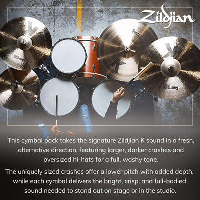 Zildjian KS5791 K Sweet Cymbal Pack w/ Cymbal Bag