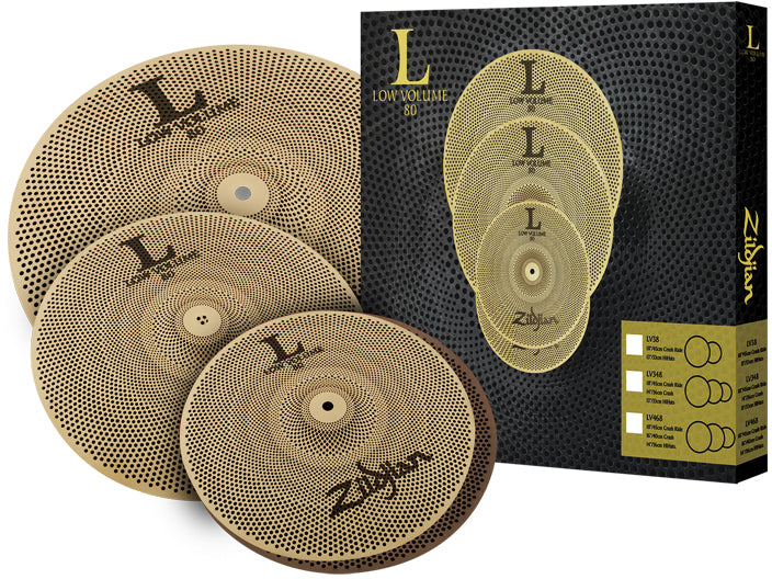 Zildjian LV348 Low Volume Cymbal Set