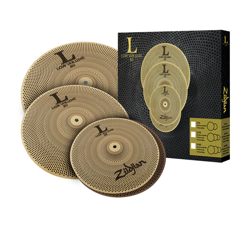 Zildjian LV468 L80 Low Volume Cymbal Pack