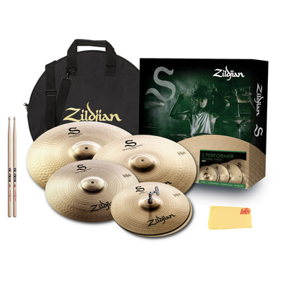 Zildjian S391 S Performer Cymbal Pack w/ Bag
