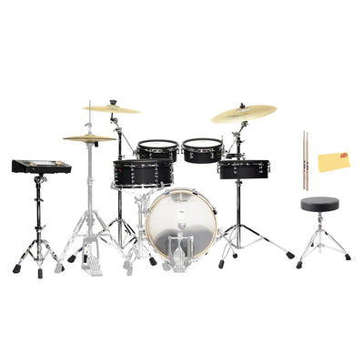 Zildjian ALCHEM-E Bronze EX Electronic Drum Kit w/ Drum Throne