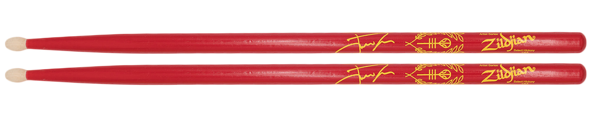 Zildjian ZASJD3 Josh Dun "Clancy Red" Artist Series Drumsticks - 3 Pack