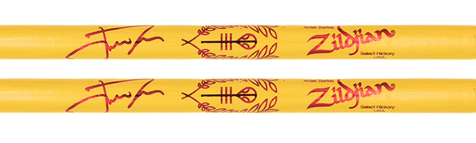 Zildjian ZASJD4 Josh Dun "Clancy Yellow" Artist Series Drumsticks