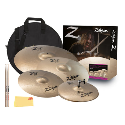 Zildjian ZCSTD Z Custom Standard Cymbal Pack w/ Bag