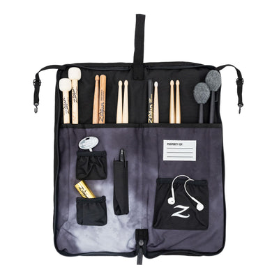 Zildjian ZXBP00102 Student Backpack Drumstick Bag - Black Raincloud w/ Practice Tips