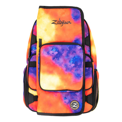 Zildjian ZXBP00202 Student Backpack Drumstick Bag - Orange Burst w/ Practice Tips