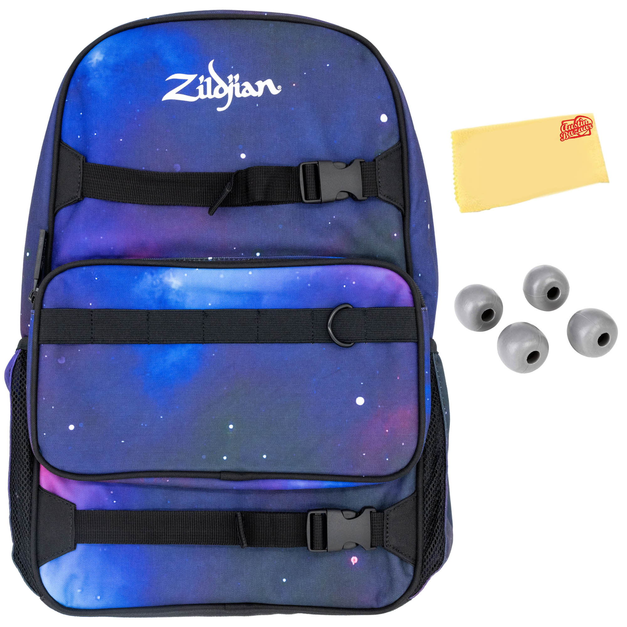 Zildjian ZXBP00302 Student Backpack Drumstick Bag - Purple Galaxy w/ Practice Tips