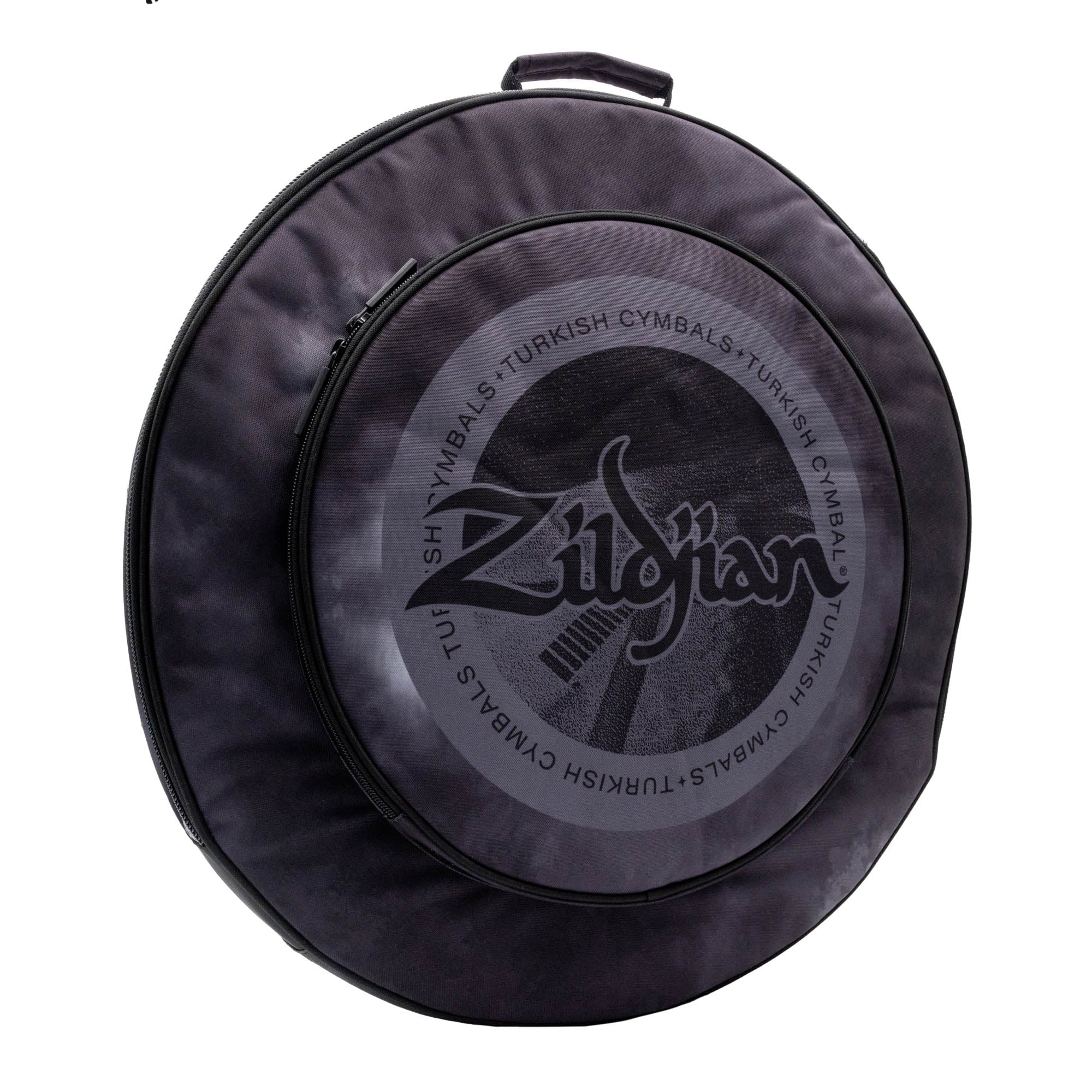 Zildjian ZXCB00120 20-Inch Student Cymbal Backpack - Black Raincloud w/ Practice Tips