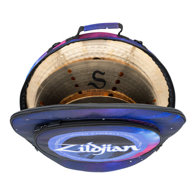 Zildjian ZXCB00320 20-Inch Student Cymbal Backpack - Purple Galaxy