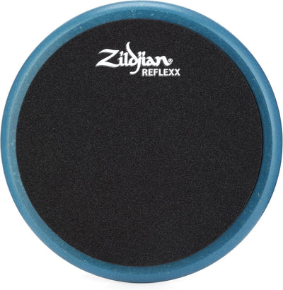 Zildjian ZXPPRCB06 6-Inch Reflexx Dual-Sided Conditioning Practice Pad - Blue