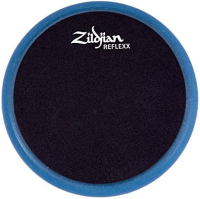 Zildjian ZXPPRCB06 6-Inch Reflexx Dual-Sided Conditioning Practice Pad - Blue