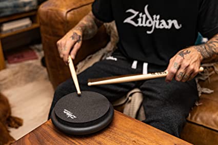 Zildjian ZXPPRCP06 6-Inch Reflexx Dual-Sided Conditioning Practice Pad w/ Drumsticks