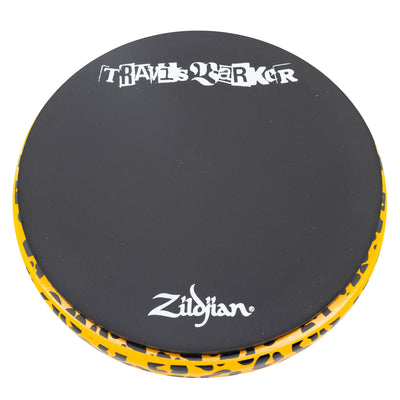 Zildjian ZXPPTB12 Travis Barker Signature Practice Pad - 12 Inch w/ Drumsticks