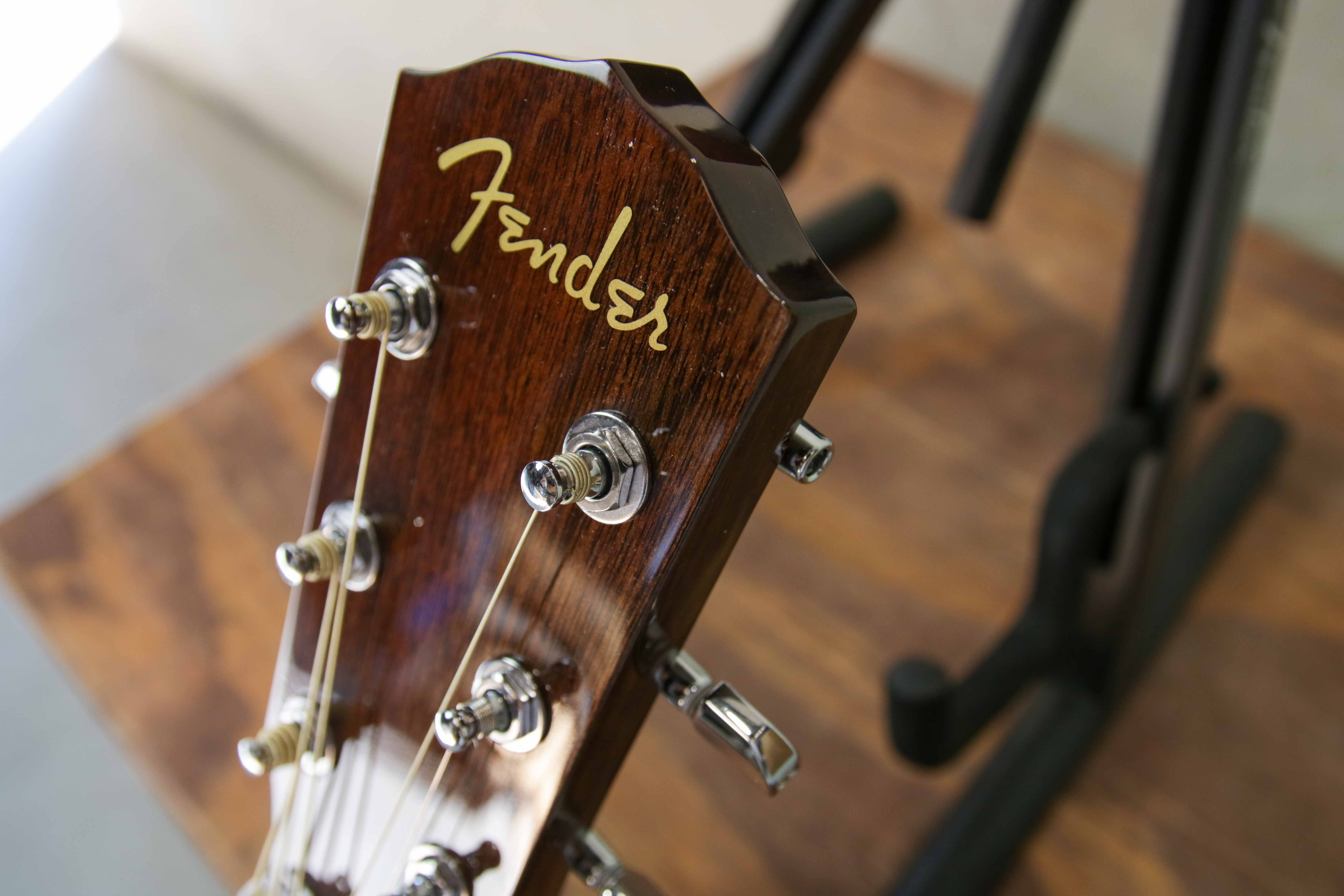 Miniaturansicht 4  - Fender CC-60S Solid Top Concert Acoustic Guitar - Sunburst (G tuning machine bro