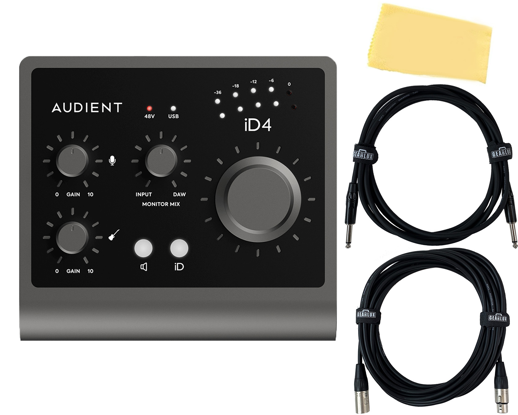Audient iD4 MkII 2-In 2-Out Audio Interface w/ Cables