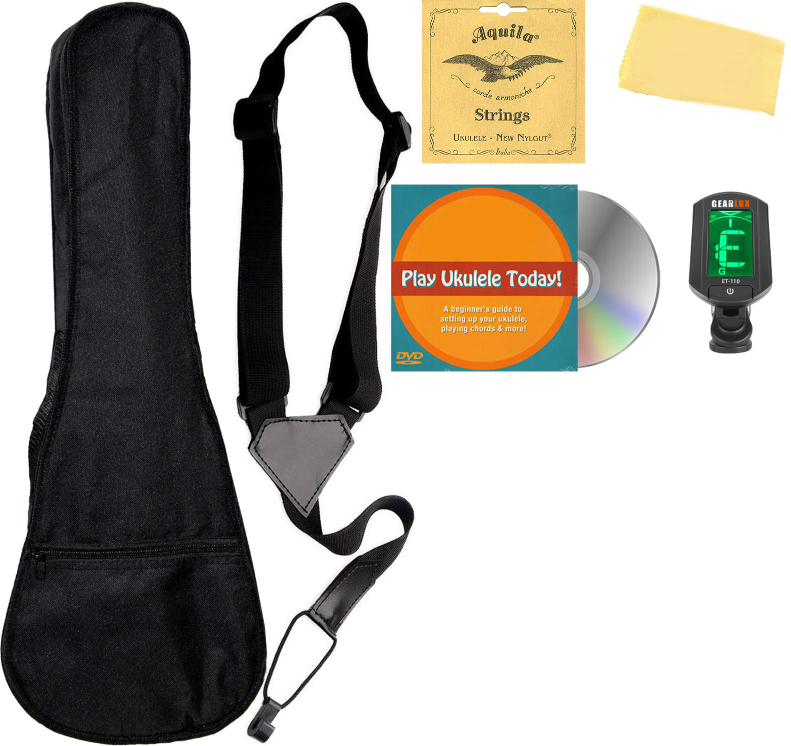 Baritone Ukulele Accessory Bundle w/ Gig Bag eBay