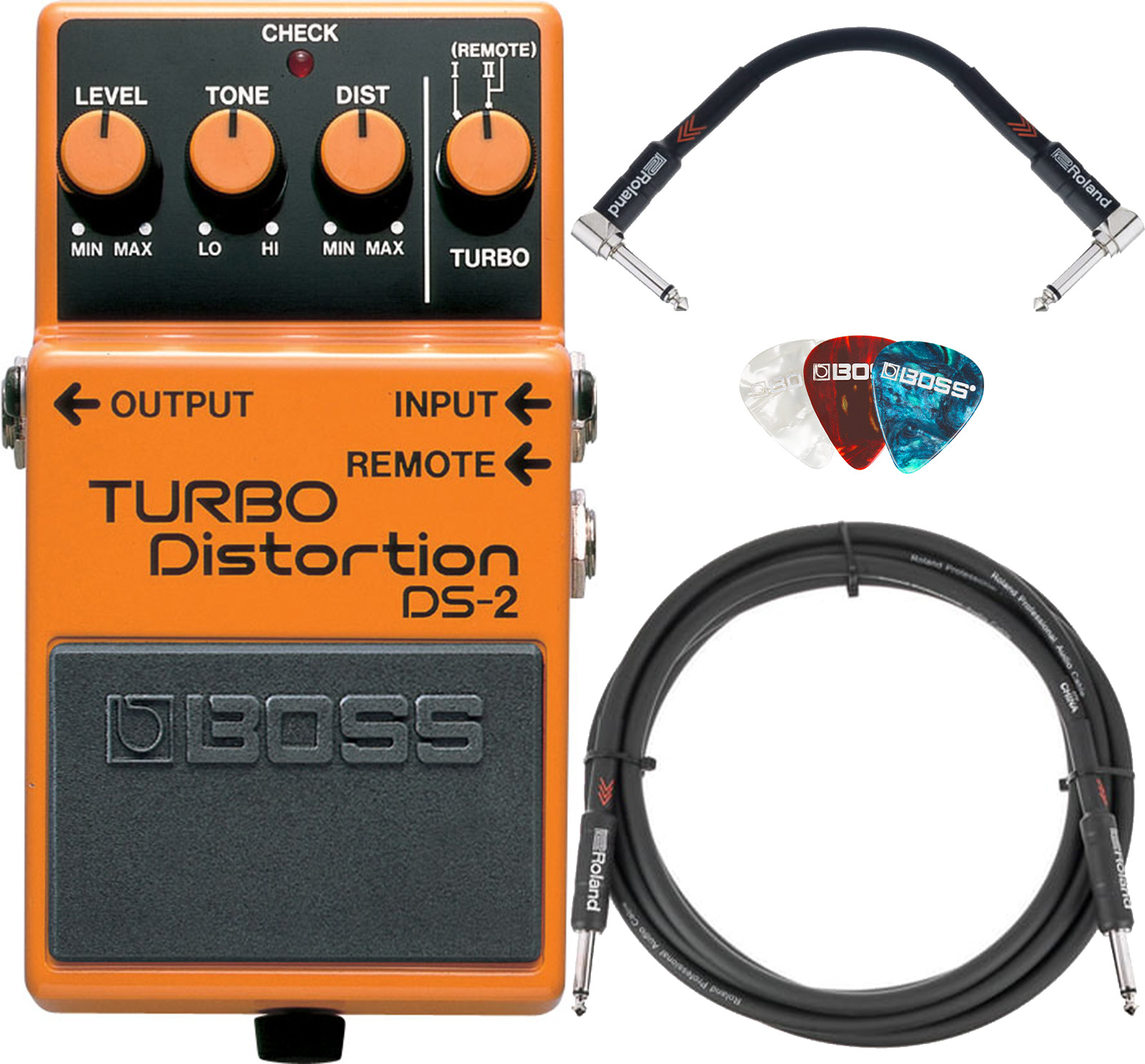 Boss DS-2 Turbo Distortion w/ Cables 30955396149 | eBay