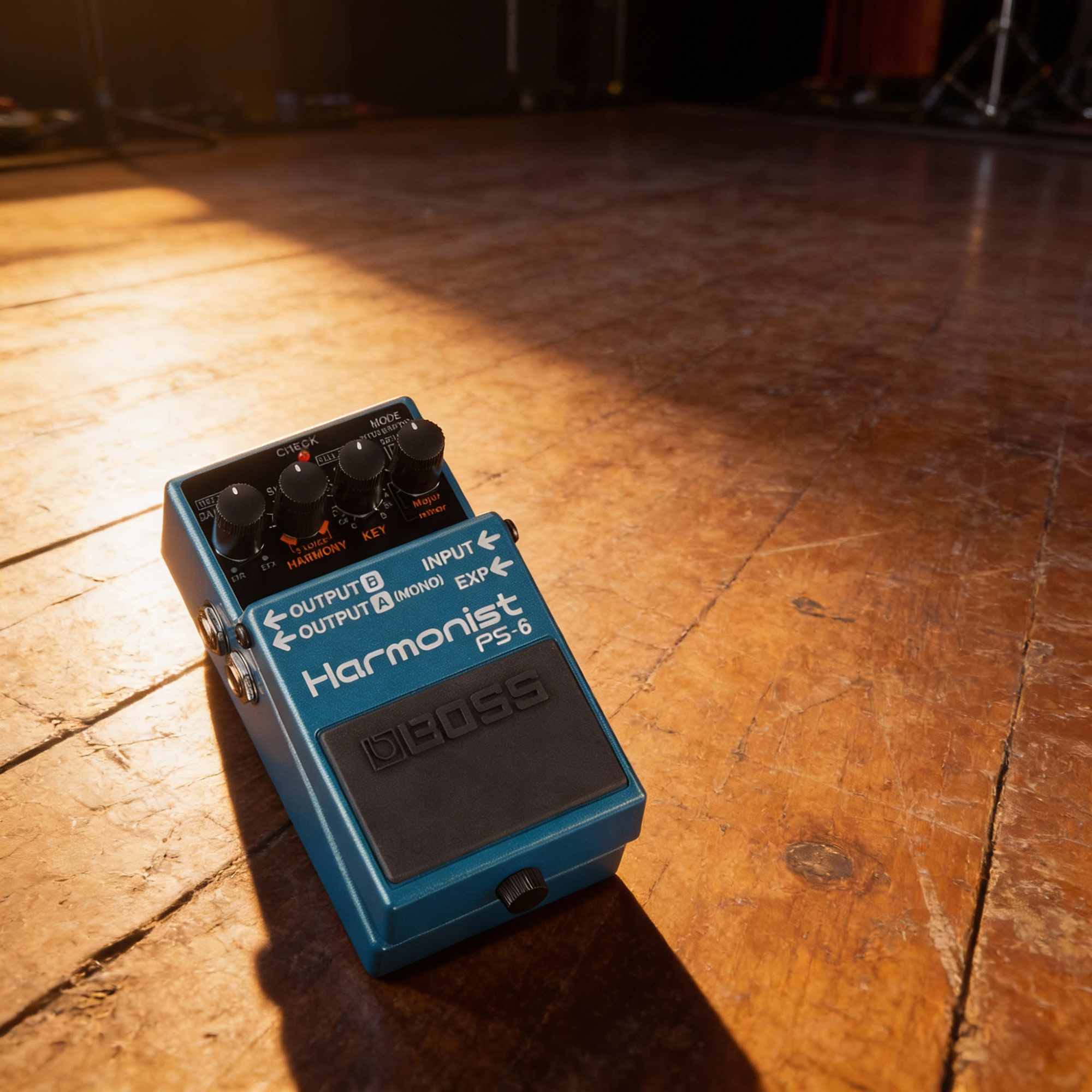 Boss PS-6 Harmonist w/ Instrument Cables