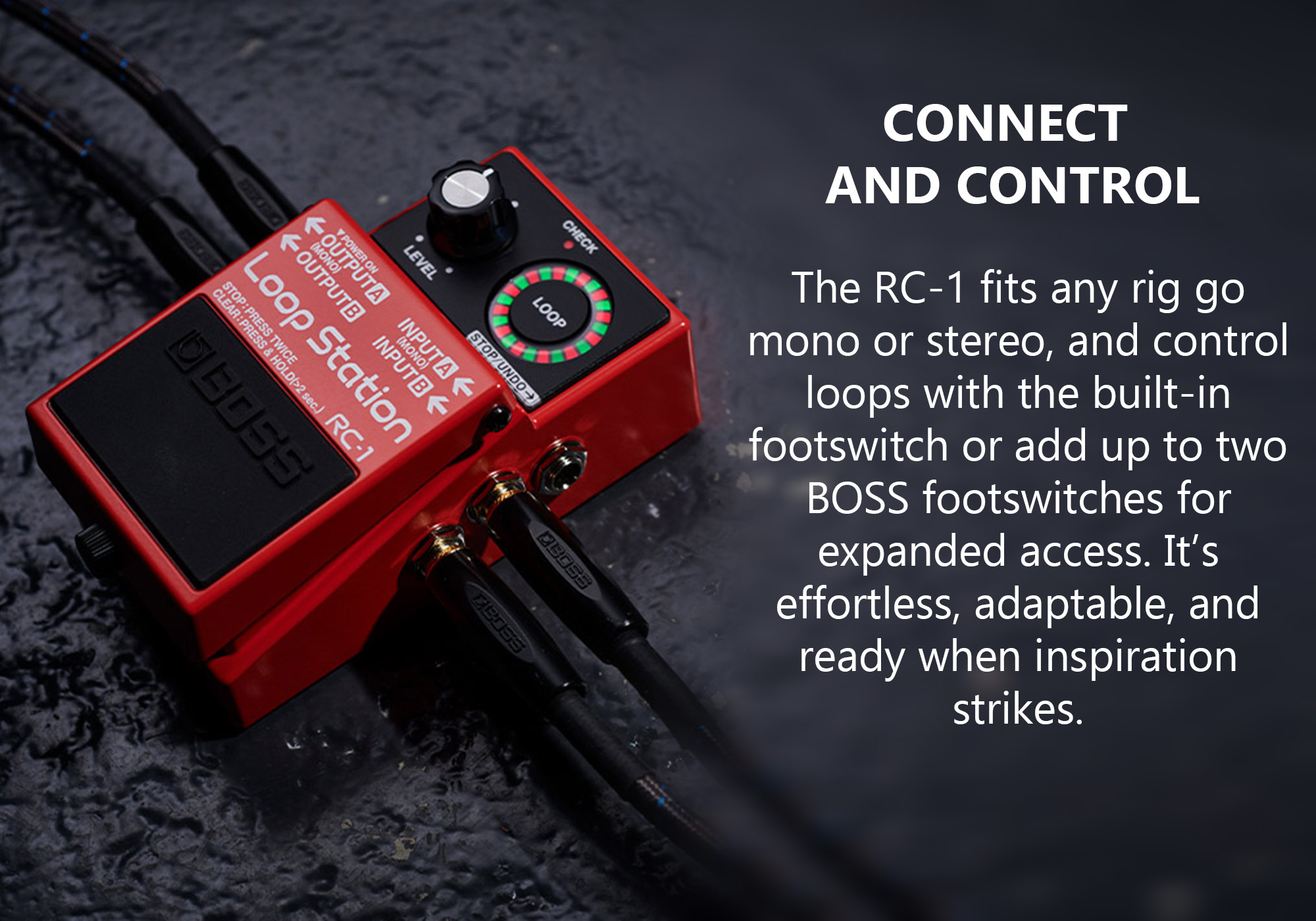 Boss RC-1 Loop Station w/ Power Supply