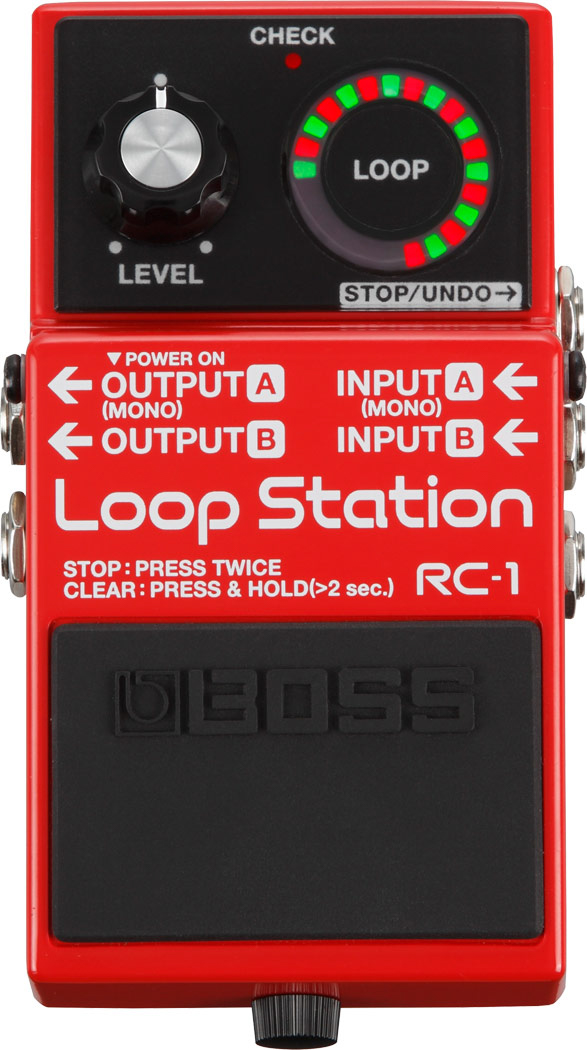 Boss RC-1 Loop Station w/ Instrument Cables