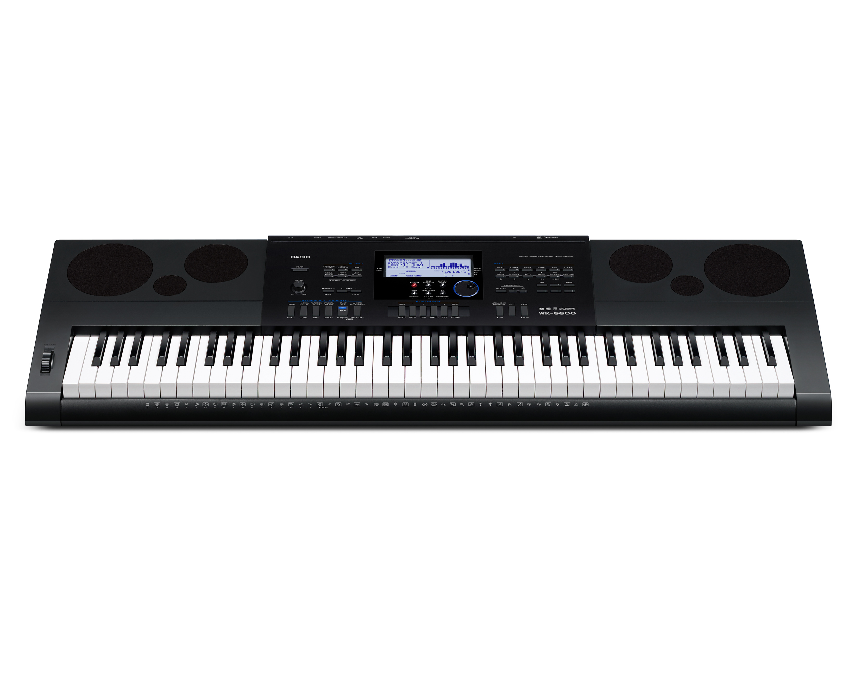 Casio WK6600 76Keys Workstation Keyboard for sale online | eBay