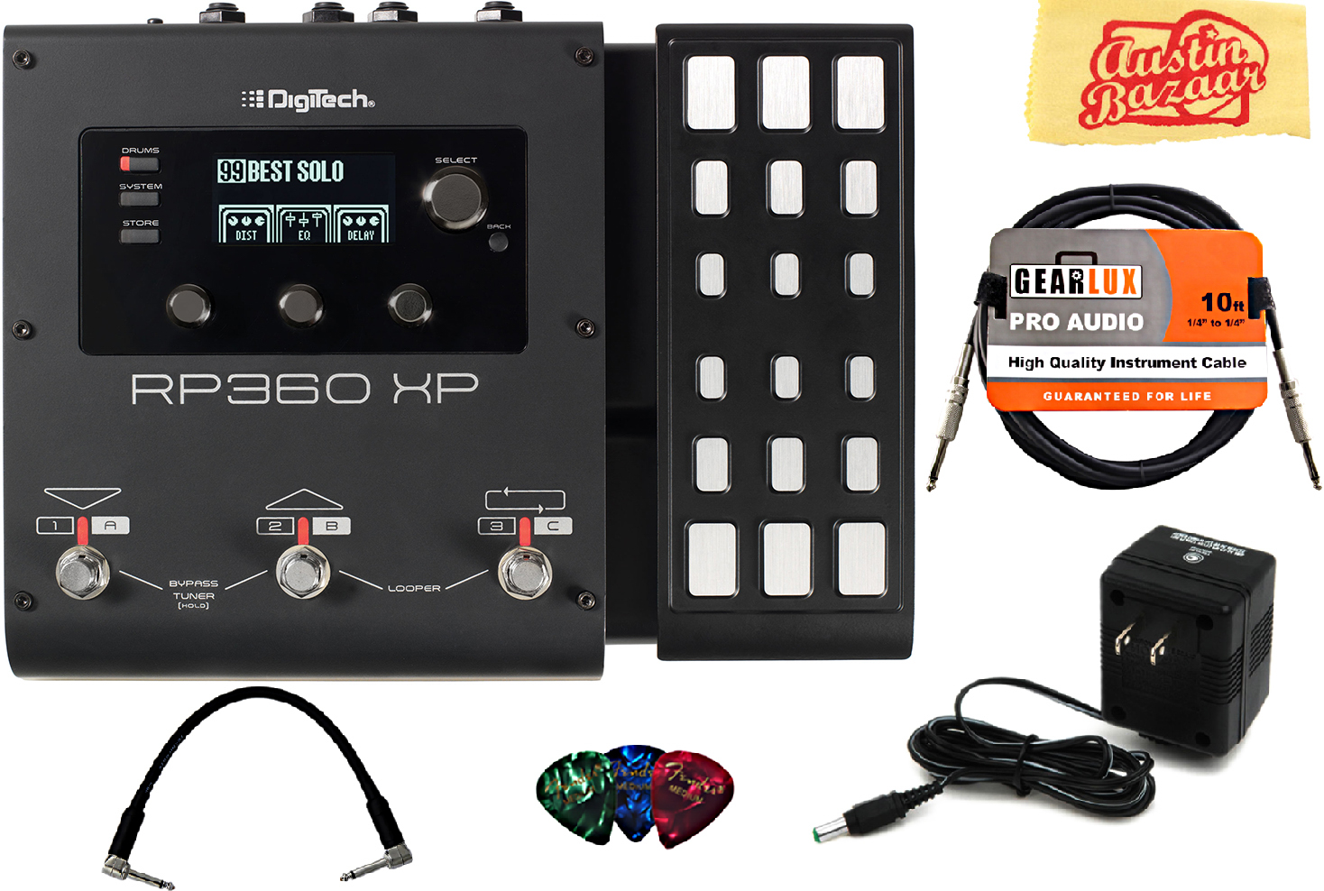 DigiTech RP360 XP MultiEffects Pedal w/ Power Supply eBay