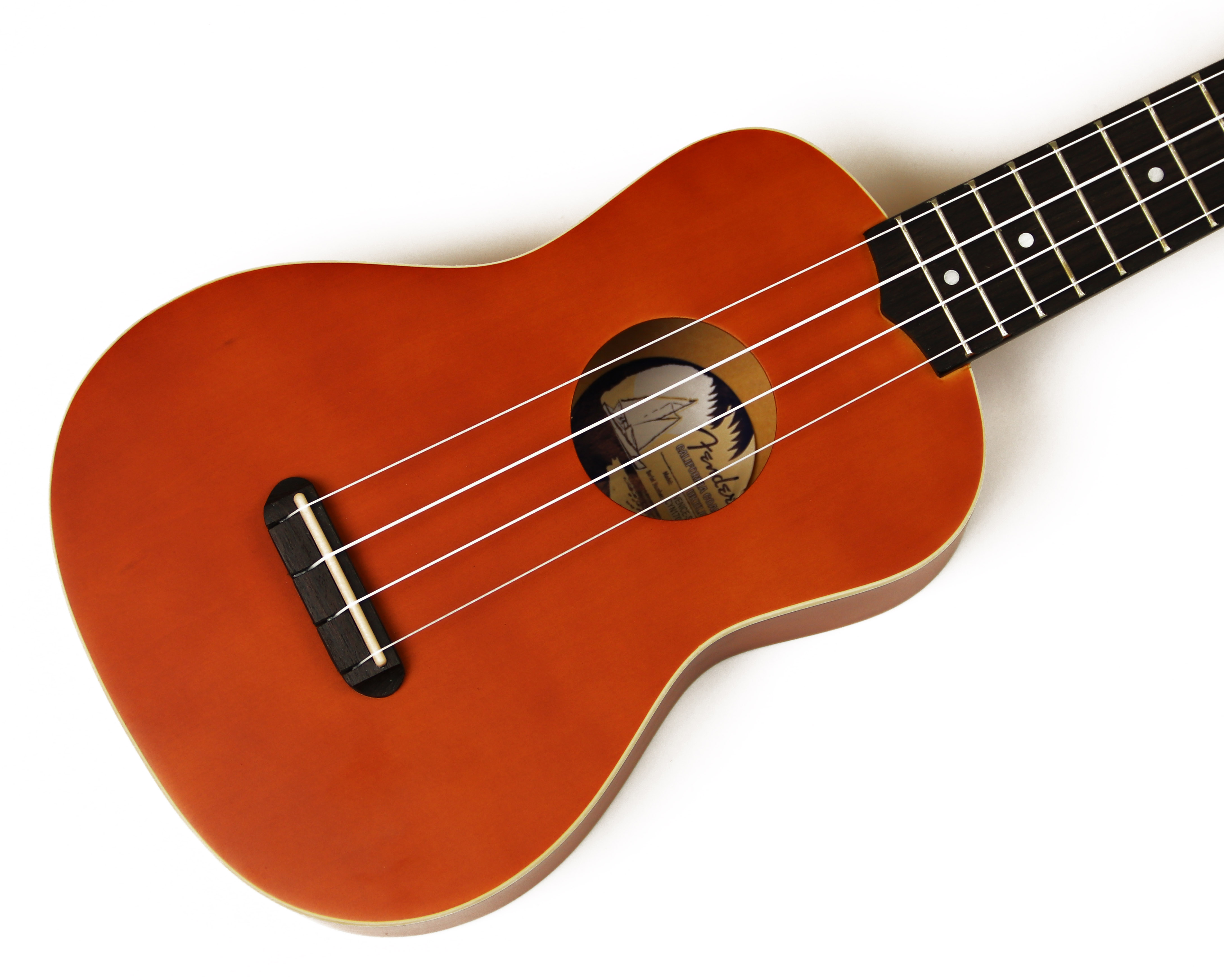 Fender Hermosa Soprano Ukulele w/ Hard Case 660845720923 eBay