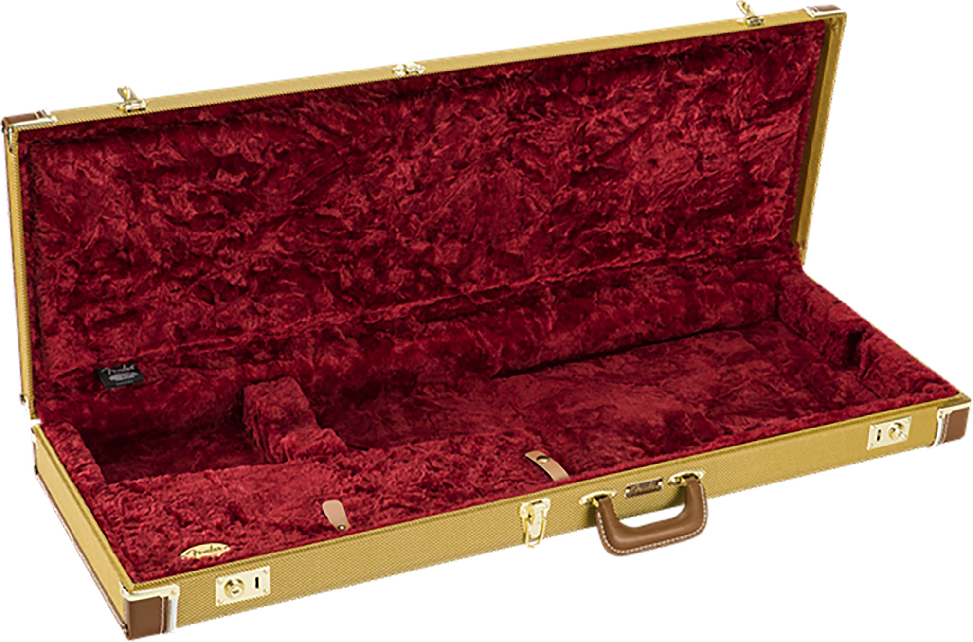 Fender Classic Stratocaster/Telecaster Wood Case - Tweed