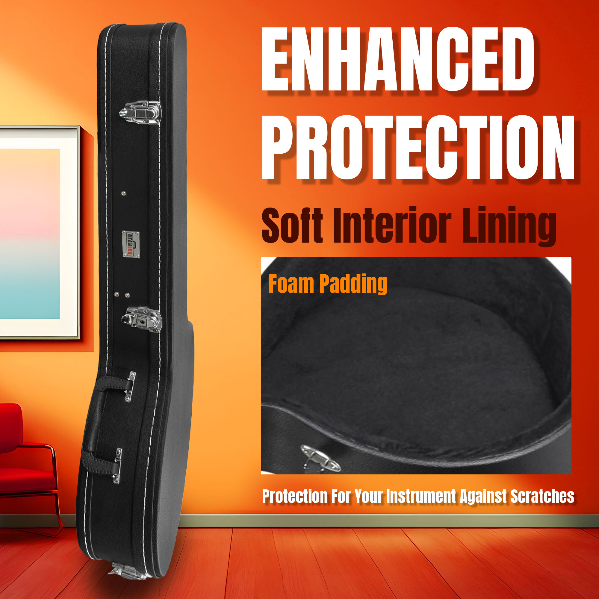 Gearlux Banjo Hard Case