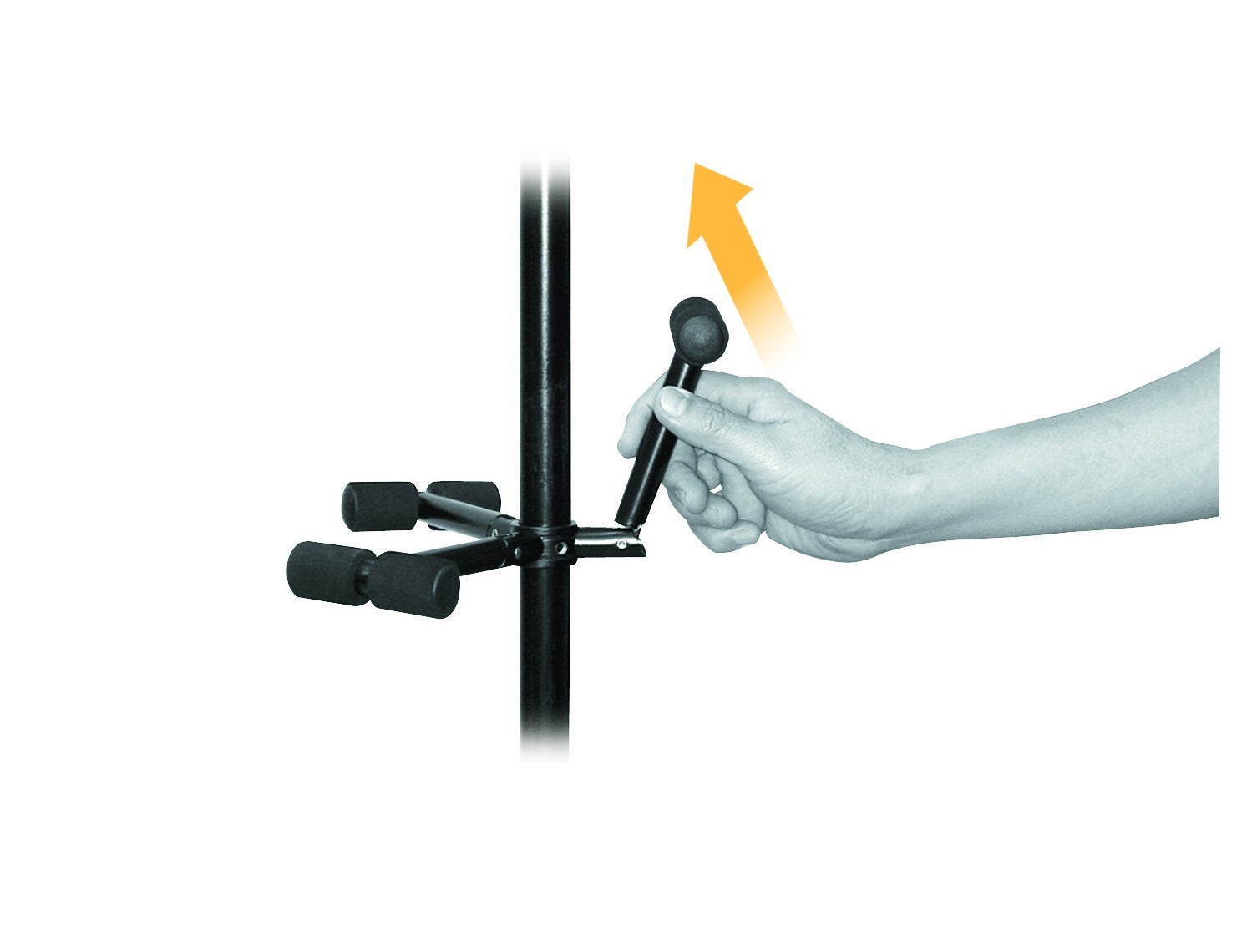 Hercules GS432B Auto Grip System (AGS) Triple Guitar Stand, Foldable