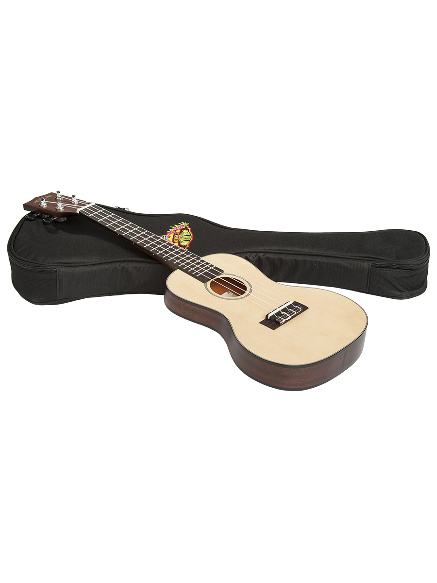 Kala KASSTUC Solid Spruce Concert Travel Ukulele 812040012185 eBay